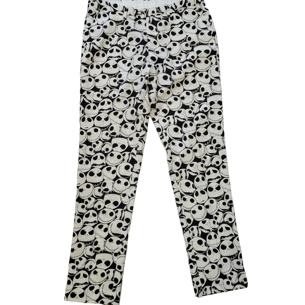 Disney Size 44 Nightmare Before Christmas All Over Jack Skellington Print Pants